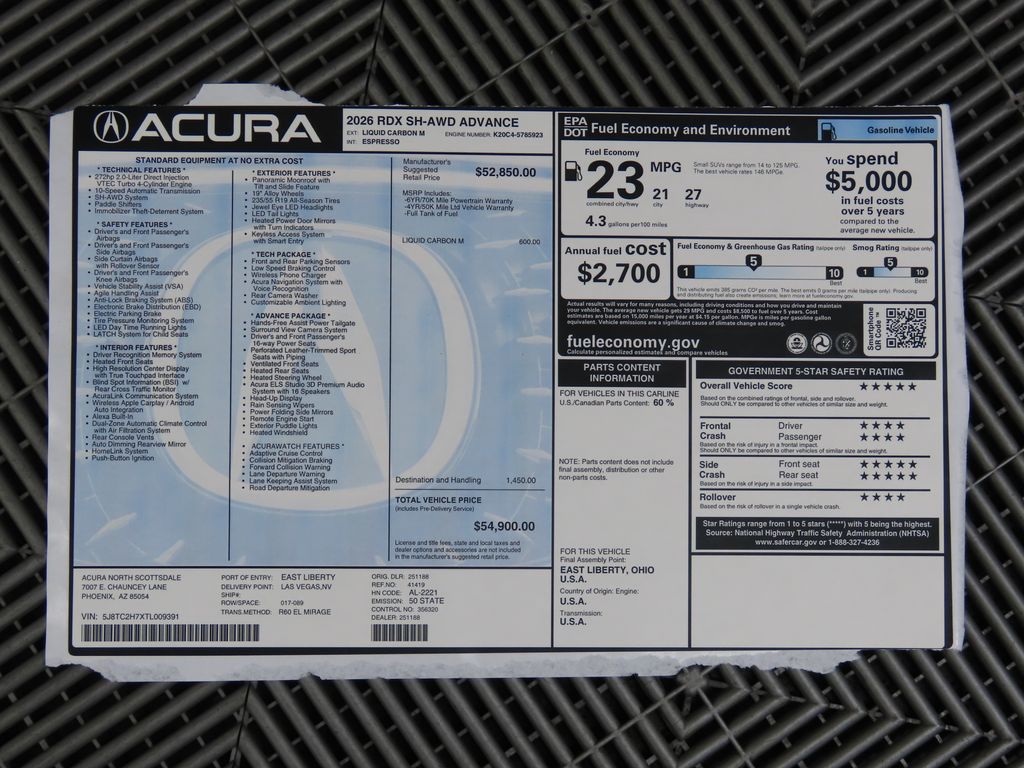 Thumbnail: 2026 Acura RDX - 9