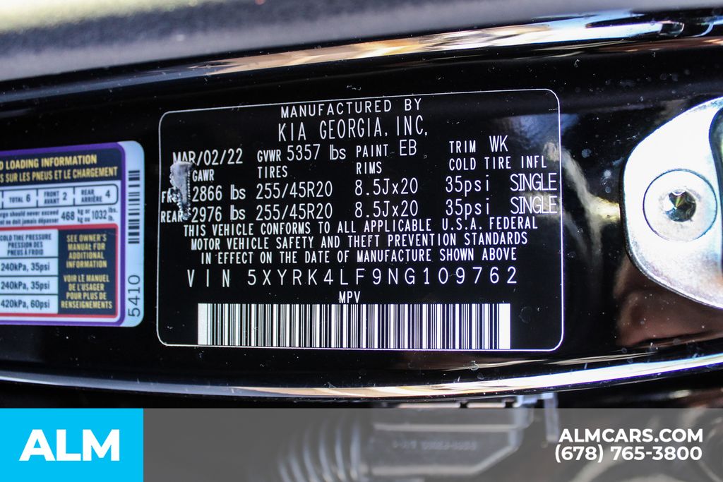 Used 2022 Black Kia SX image 43