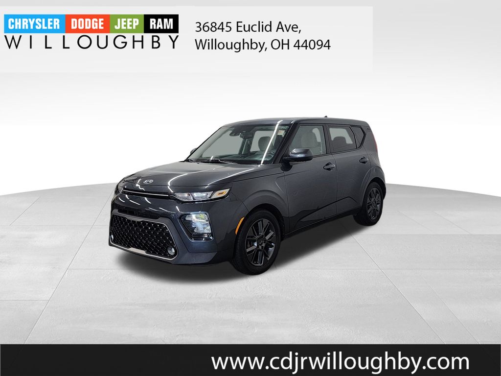 Gravity Gray 2021 Kia Soul SUV / Crossover Front-Wheel Drive Continuously Variable Transmission
