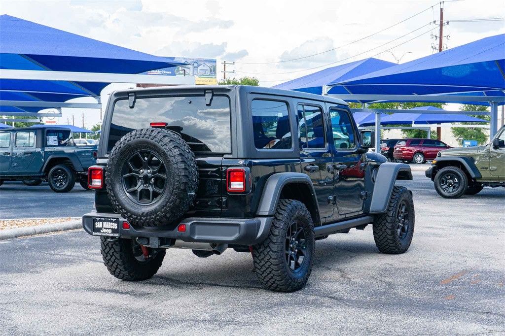 New Car 2024 Jeep Wrangler  Wagon 4 Dr. Willys Wheeler Four Wheel Drive For Sale Under $50,000 In San Marcos, Texas