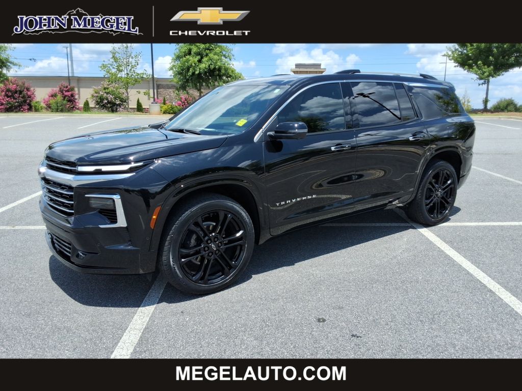Mosaic Black Metallic 2025 Chevrolet Traverse SUV / Crossover Front-Wheel Drive 8-Speed Automatic