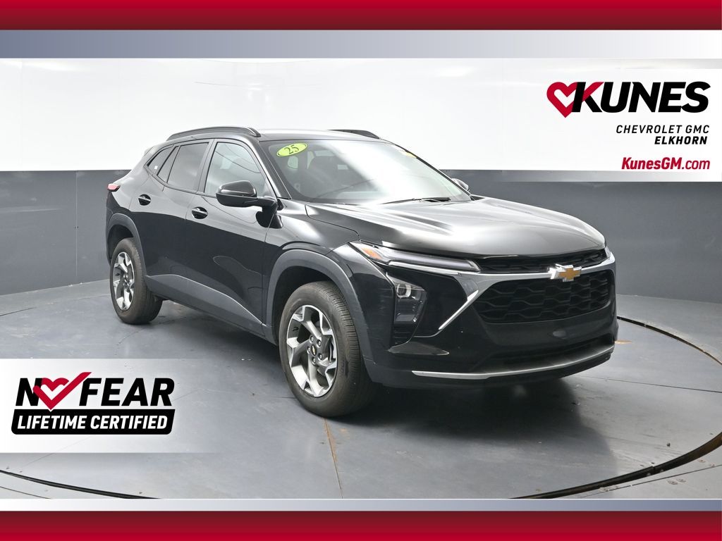 Mosaic Black Metallic 2025 Chevrolet Trax SUV / Crossover Front-Wheel Drive 6-Speed Automatic