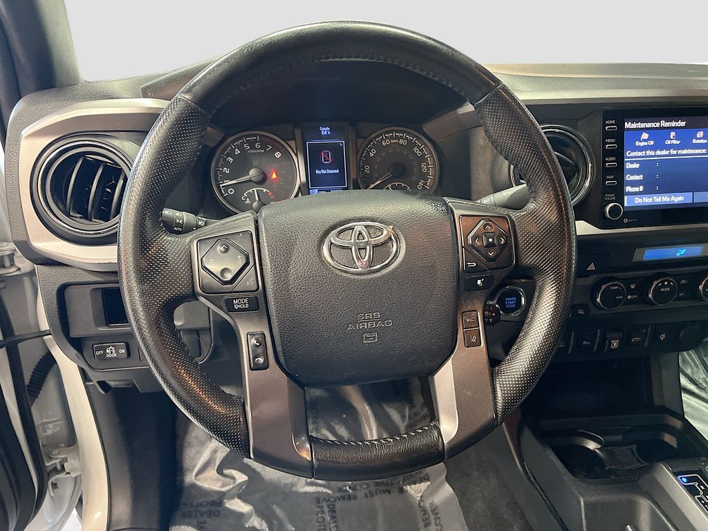 Used 2021 Super White Toyota TRD Sport image 11
