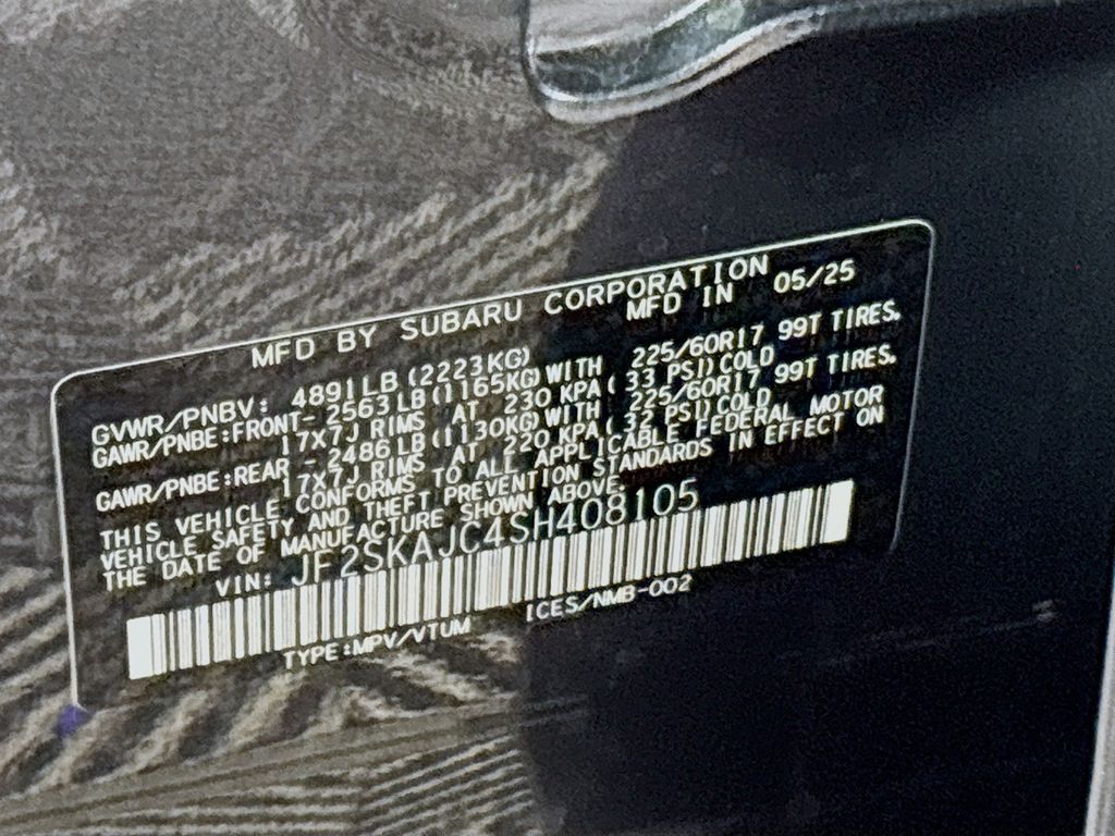 2025 Subaru Forester Wilderness