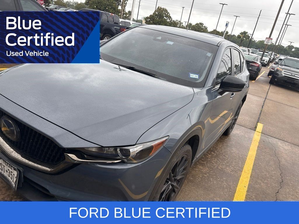 2021 Mazda CX-5 Carbon Edition Turbo Gray at DeMontrond Automotive Group