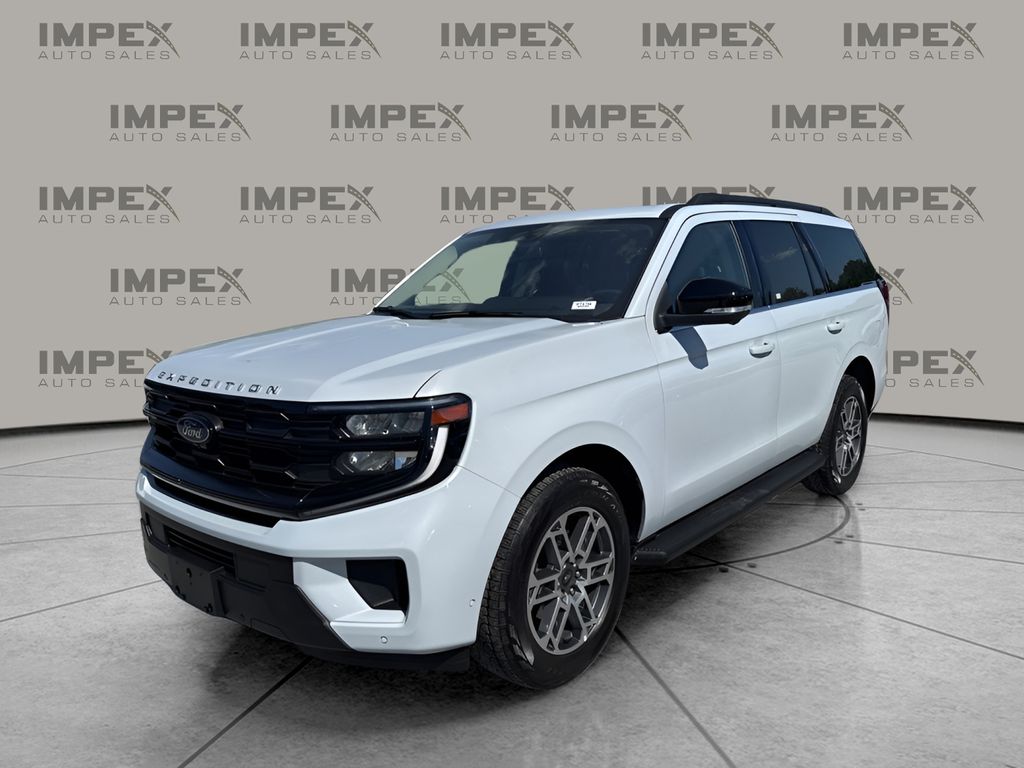 Silver Metallic 2025 Ford Expedition Active 4WD SUV / Crossover Four-Wheel Drive Automatic
