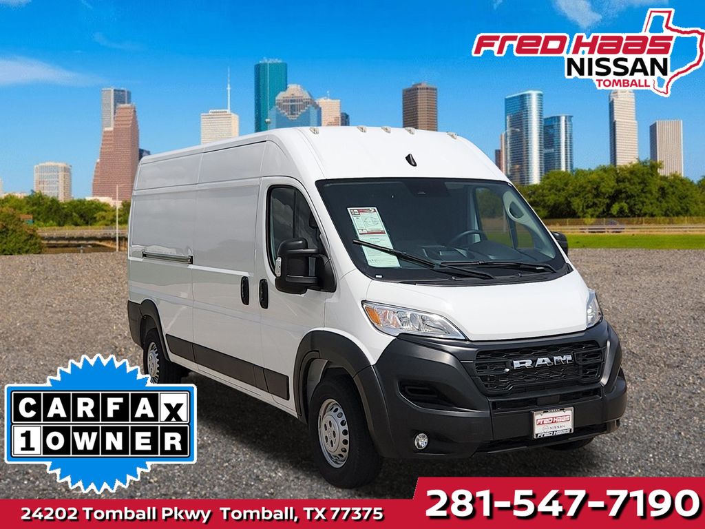 Bright White Clearcoat 2026 RAM ProMaster Van 9-Speed Automatic