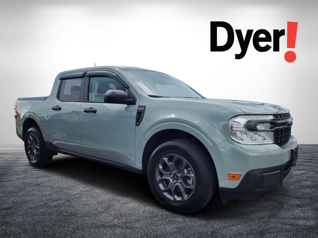 Cactus Gray 2024 Ford Maverick Pickup Truck Front-Wheel Drive Continuously Variable Transmission
