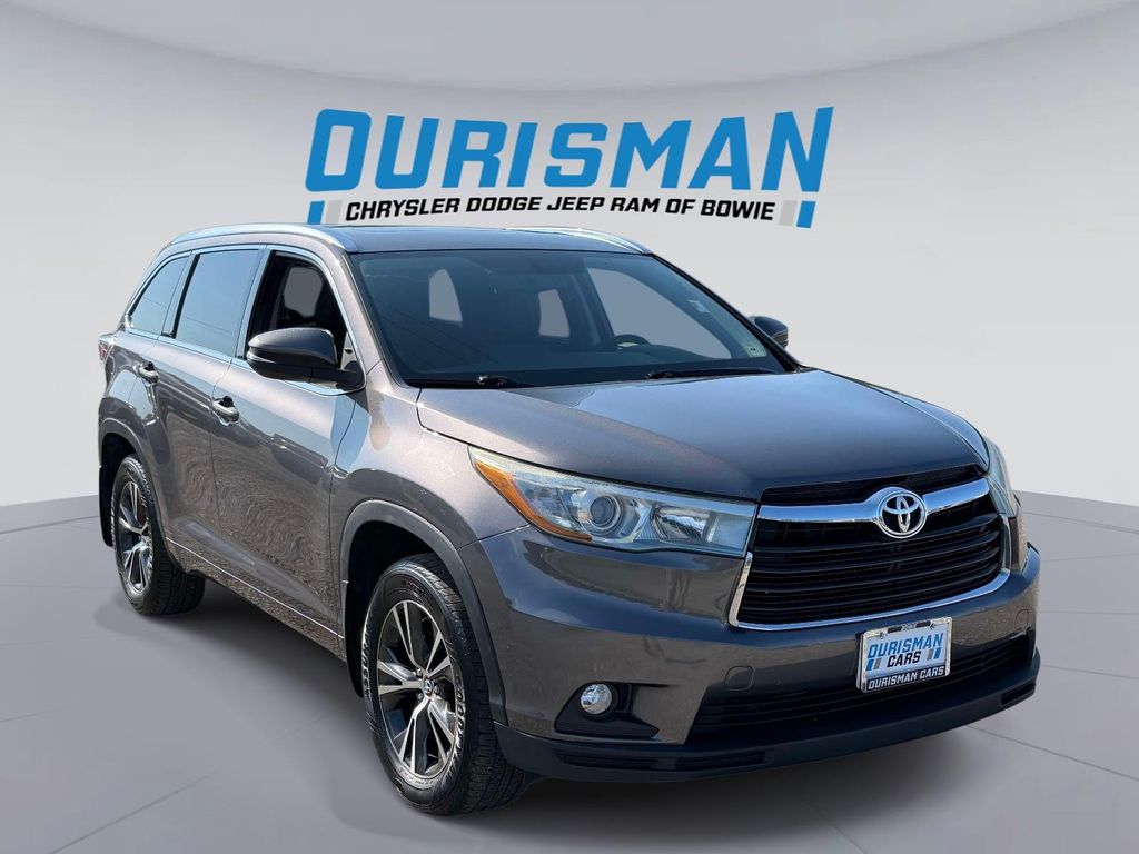 Predawn Gray Mica 2016 Toyota Highlander SUV / Crossover All-Wheel Drive 6-Speed Automatic Overdrive