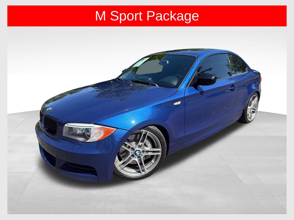Le Mans Blue Metallic 2013 BMW 1 Series Coupe Rear-Wheel Drive 7-Speed Automatic
