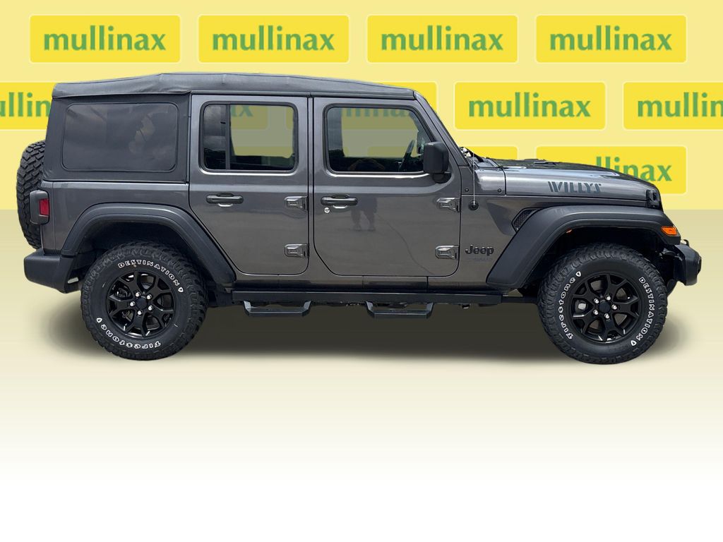 Used 2020 Gray Jeep Unlimited Sport image 2