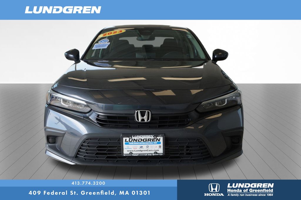 Used 2023 Honda Civic EX with VIN 2HGFE1F75PH303823 for sale in Greenfield, MA