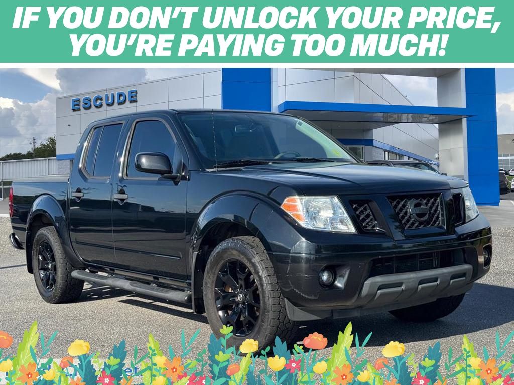 Gray (Magnetic Black Pearl) 2019 Nissan Frontier Pickup Truck 4X2 5-Speed Automatic Overdrive
