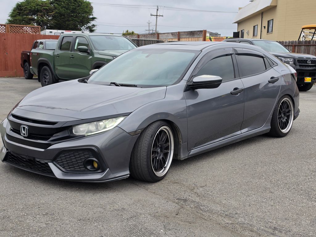Used 2018 Honda Civic Hatchback EX with VIN SHHFK7H5XJU417964 for sale in Seaside, CA