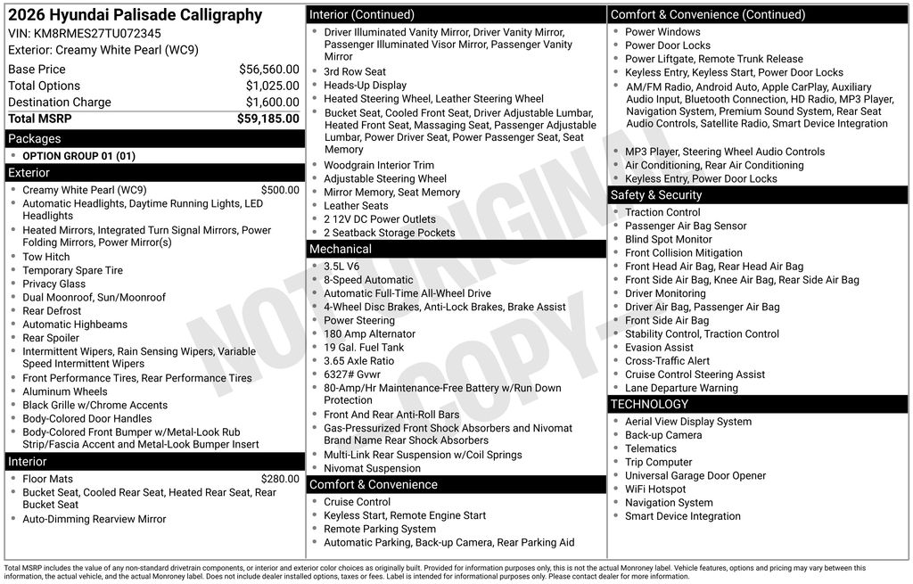 New 2026 White Hyundai Calligraphy image 28