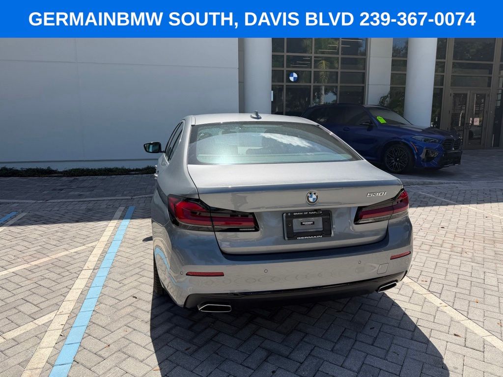 Certified Used 2023 Gray BMW 530i image 15