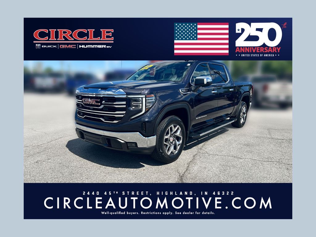 Titanium Rush Metallic 2022 GMC Sierra 1500 Pickup Truck Four-Wheel Drive Automatic