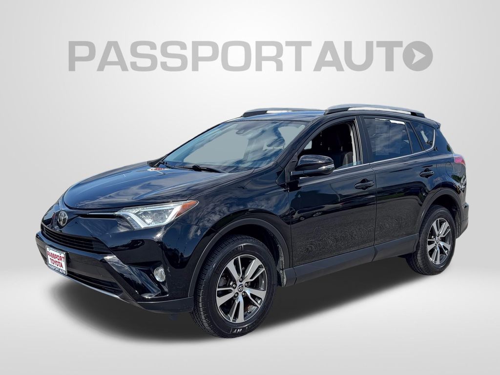 Black 2018 Toyota RAV4 XLE AWD SUV / Crossover All-Wheel Drive Automatic
