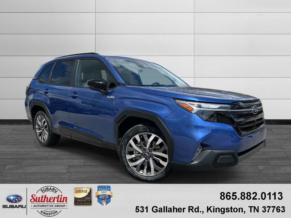 Blue 2026 Subaru Forester Hybrid Touring AWD SUV / Crossover All-Wheel Drive Continuously Variable Transmission