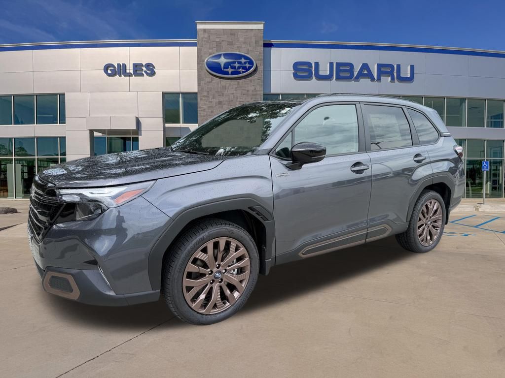Magnetite Gray Metallic 2026 Subaru Forester Hybrid SUV / Crossover All-Wheel Drive Continuously Variable Transmission