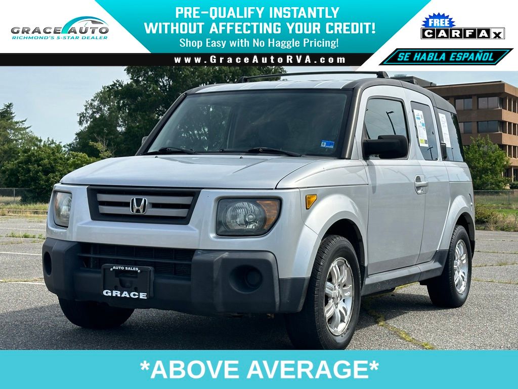 Alabaster Silver Metallic 2007 Honda Element EX SUV / Crossover Front-Wheel Drive 5-Speed Automatic
