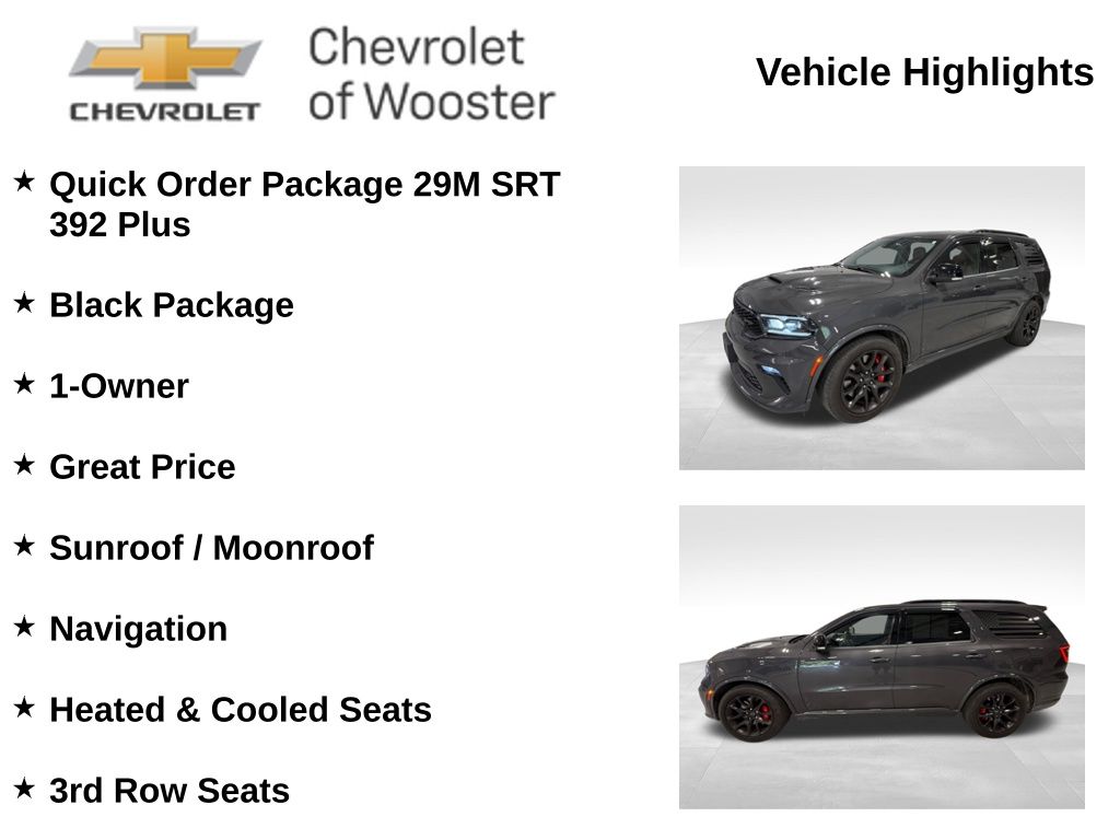 2023 Dodge Durango SRT 392 Plus - Image 2