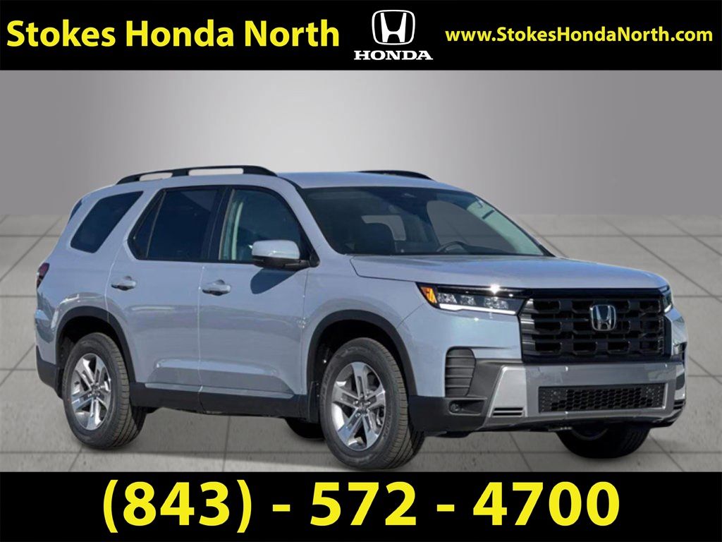 2026 Honda Pilot EX-L Gray at Stokes Honda North