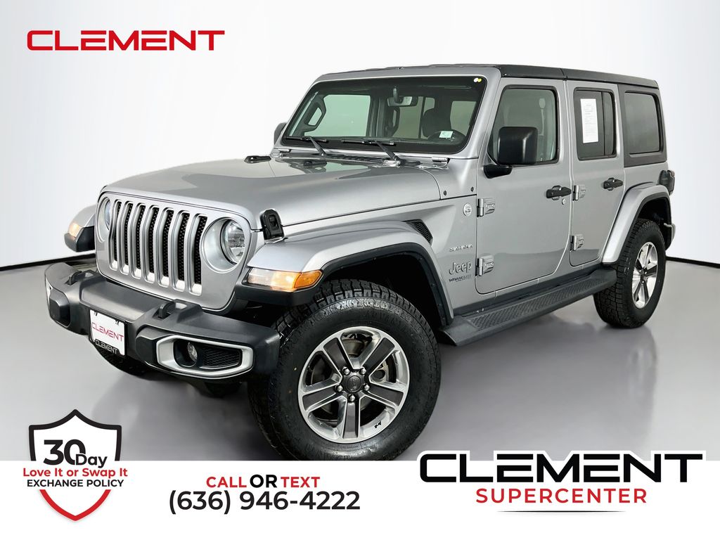 Billet Silver Metallic Clearcoat 2020 Jeep Wrangler SUV / Crossover Four-Wheel Drive 8-Speed Automatic