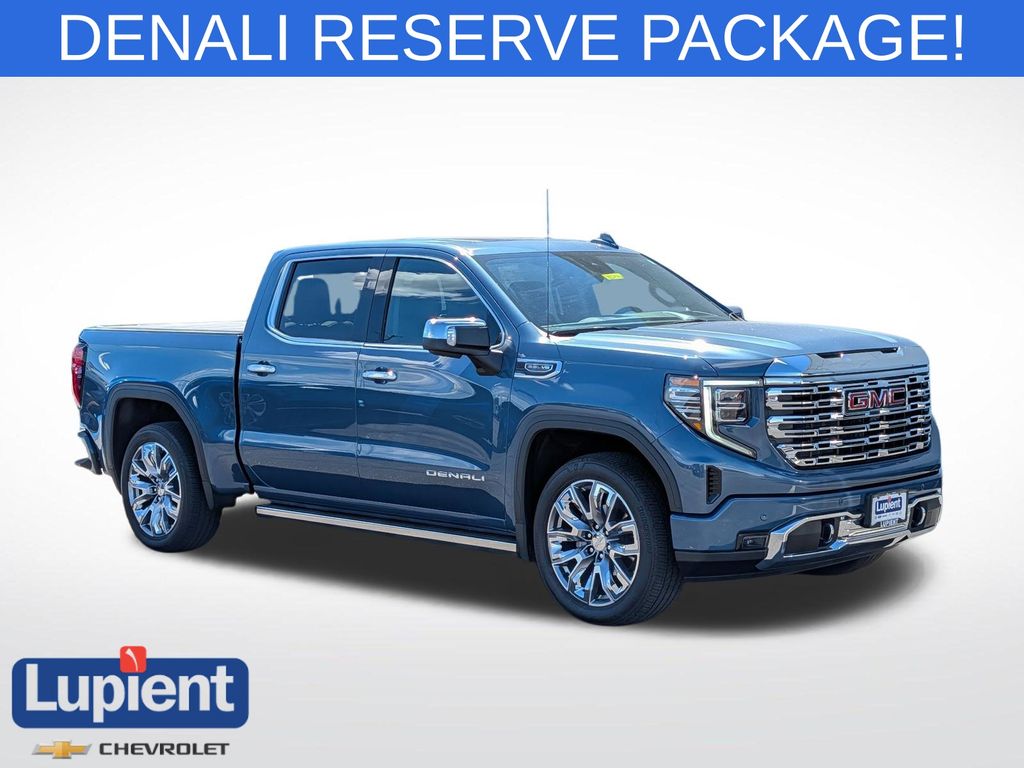 Downpour Metallic 2025 GMC Sierra 1500 Pickup Truck Four-Wheel Drive Automatic