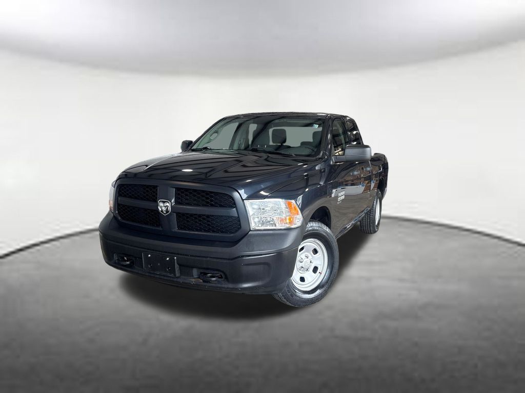 Gray (Maximum Steel Metallic Clearcoat) 2019 RAM 1500 Pickup Truck Four-Wheel Drive 8-Speed Automatic