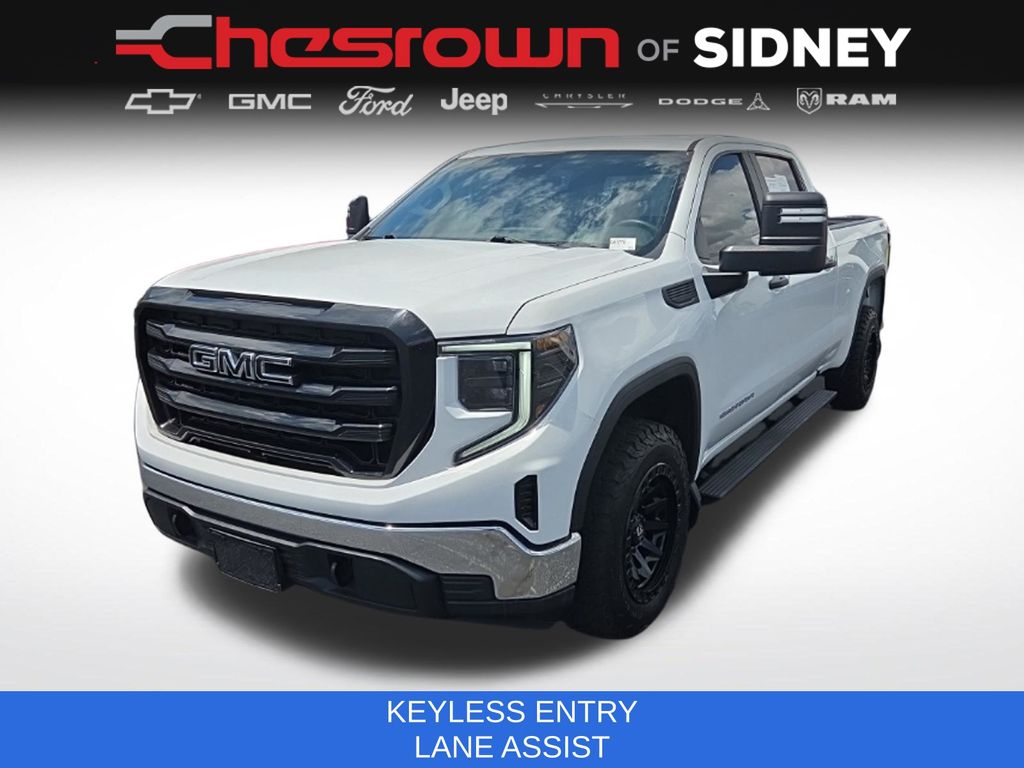 Summit White 2023 GMC Sierra 1500 Pickup Truck Four-Wheel Drive Automatic