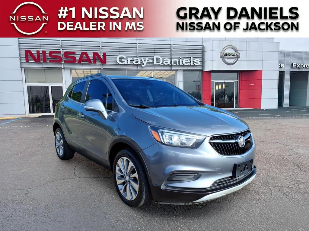 Satin Steel Gray Metallic 2019 Buick Encore Preferred FWD SUV / Crossover Front-Wheel Drive 6-Speed Automatic Overdrive