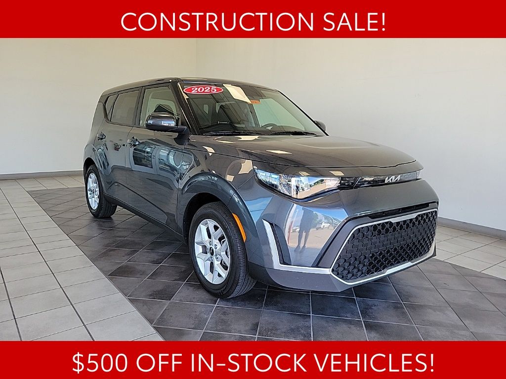 Gravity Gray 2025 Kia Soul SUV / Crossover Front-Wheel Drive Continuously Variable Transmission