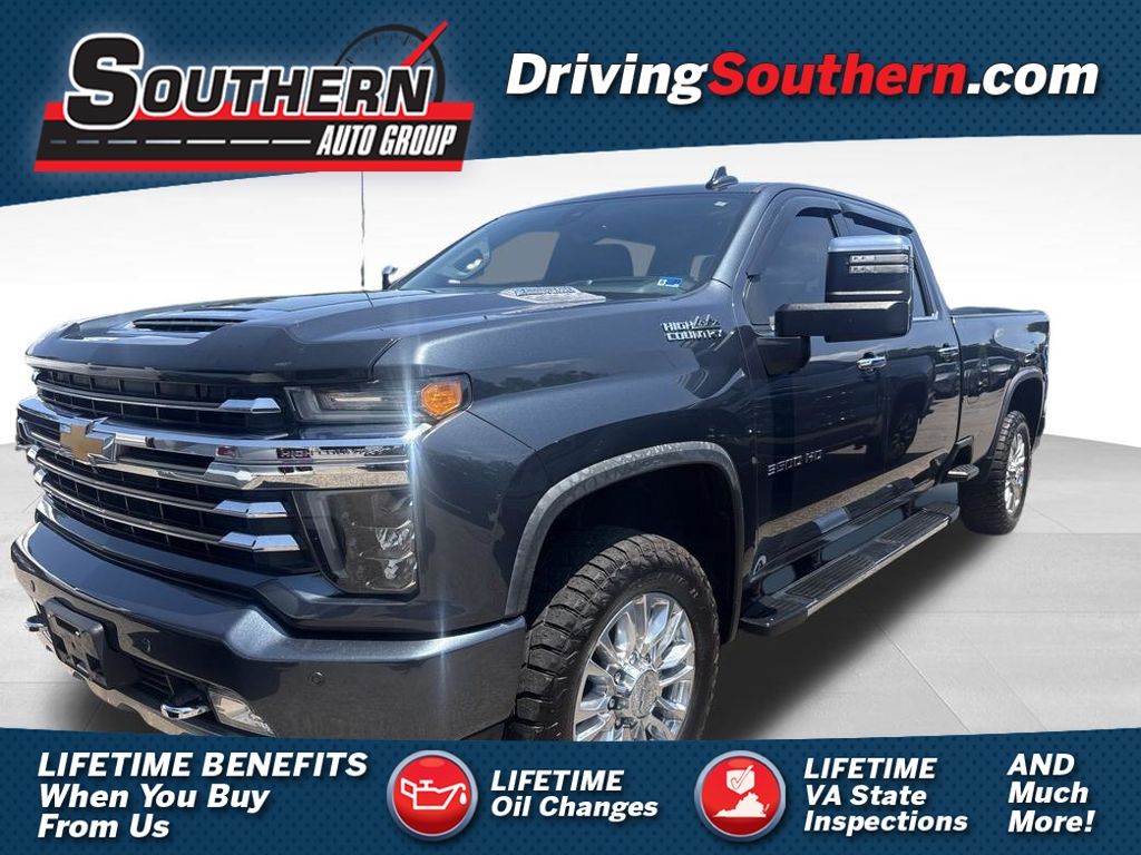 Shadow Gray Metallic 2020 Chevrolet Silverado 3500HD Pickup Truck Four-Wheel Drive Automatic