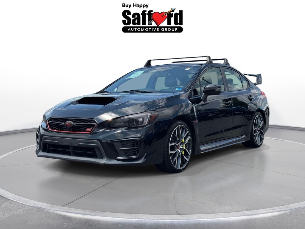 Crystal Black Silica 2020 Subaru WRX STI Sedan All-Wheel Drive 6-Speed Manual