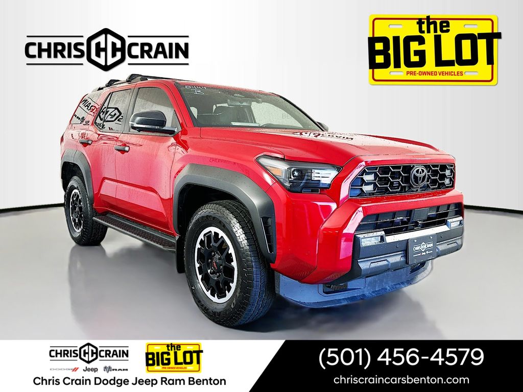 Red 2025 Toyota 4Runner TRD Off-Road Premium 4WD SUV / Crossover Four-Wheel Drive Automatic