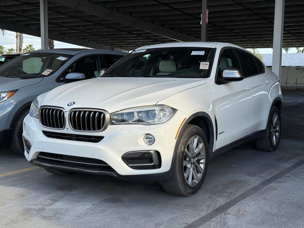 Alpine White 2018 BMW X6 xDrive35i AWD SUV / Crossover All-Wheel Drive 8-Speed Automatic