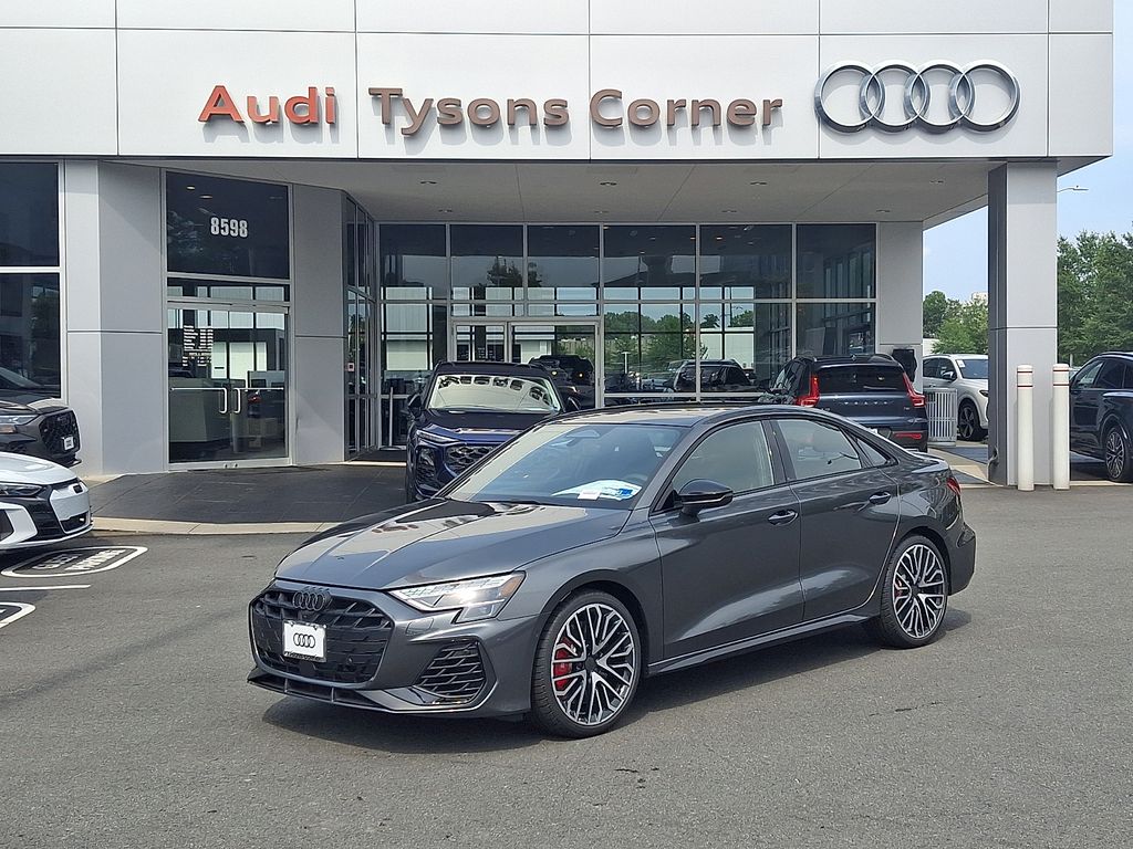 Daytona Gray Pearl Effect 2026 Audi S3 Sedan All-Wheel Drive 7-Speed Automatic