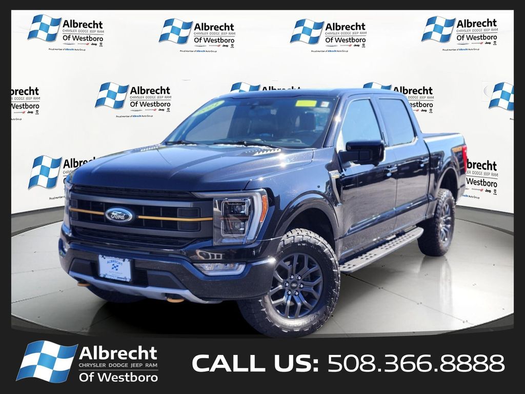 Black Metallic 2021 Ford F-150 Pickup Truck Four-Wheel Drive Automatic