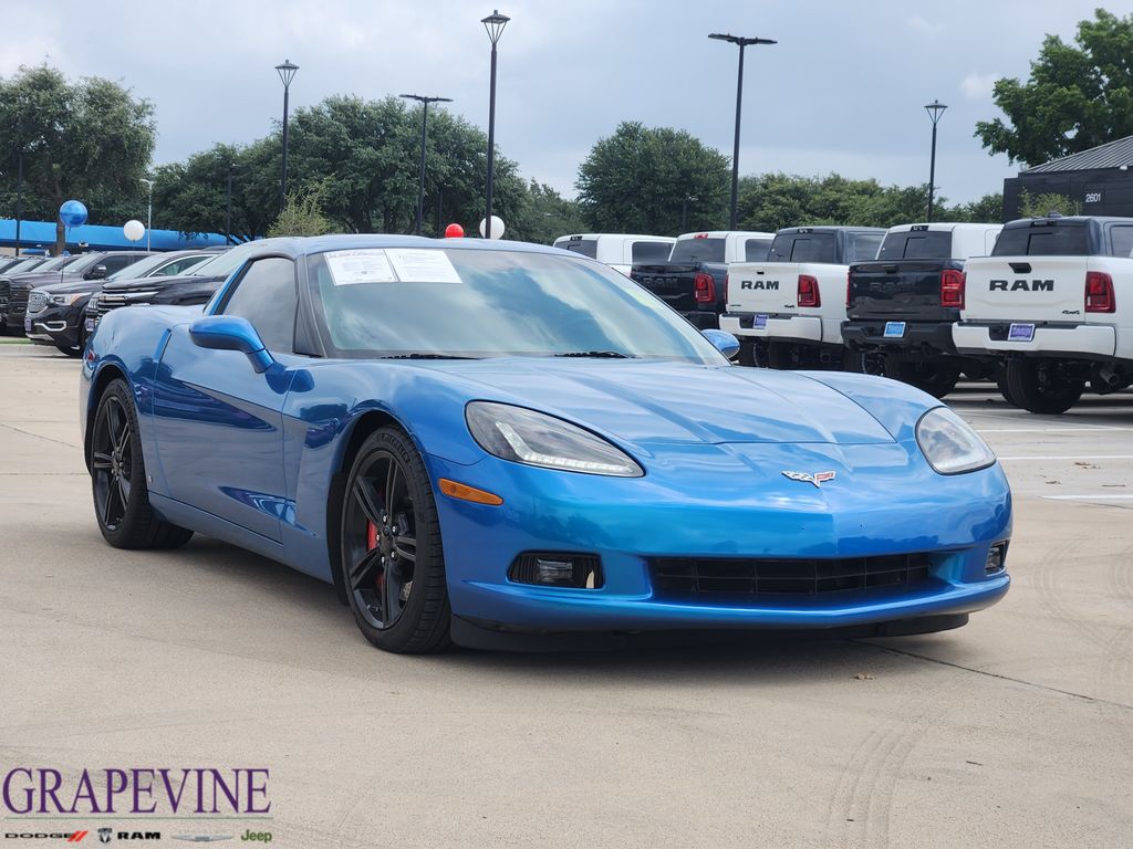 Jetstream Blue Metallic Tintcoat 2008 Chevrolet Corvette Coupe Rear-Wheel Drive 6-Speed Automatic