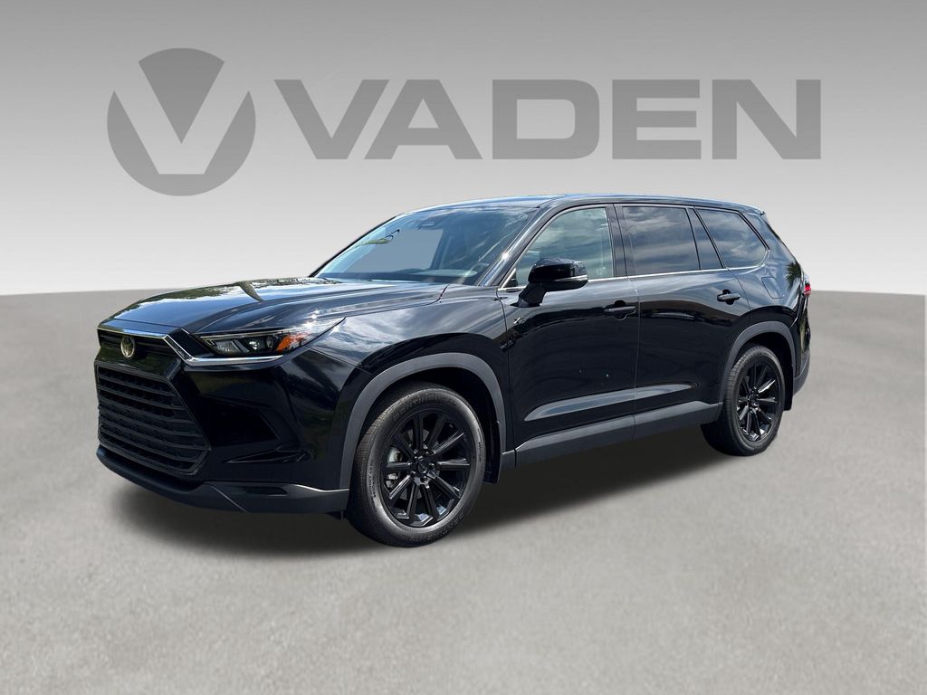Midnight Black Metallic 2025 Toyota Grand Highlander SUV / Crossover Front-Wheel Drive 8-Speed Automatic