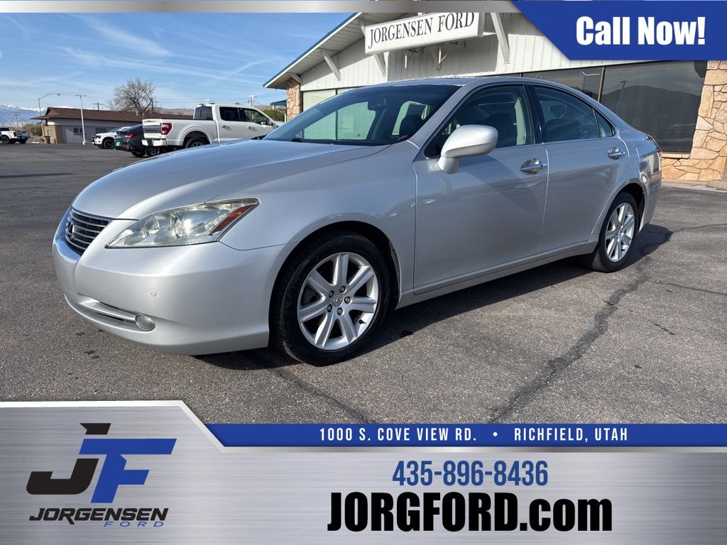 Silver 2007 Lexus ES 350 FWD Sedan Front-Wheel Drive 6-Speed Automatic