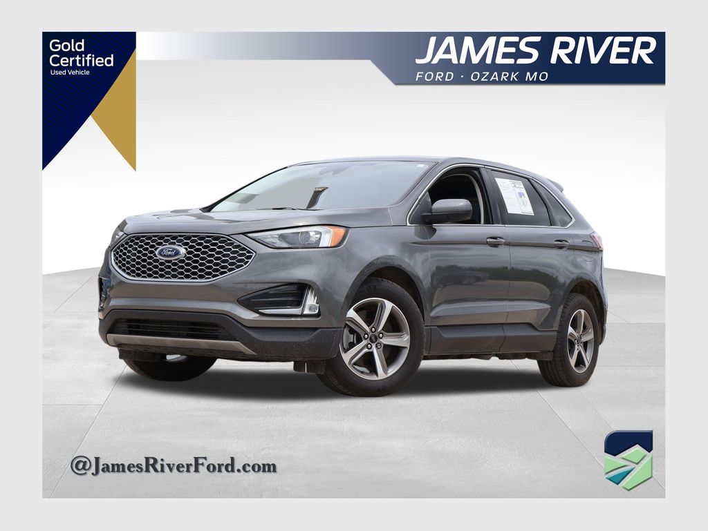 Gray Metallic 2023 Ford Edge SUV / Crossover All-Wheel Drive 8-Speed Automatic