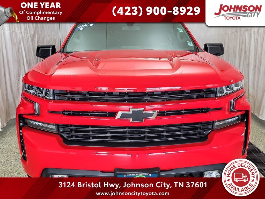 Red Hot 2020 Chevrolet Silverado 1500 RST Crew Cab 4WD Pickup Truck Four-Wheel Drive 8-Speed Automatic