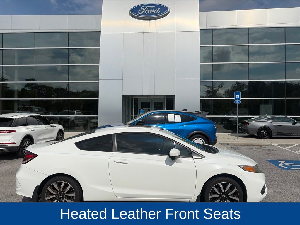 Used 2015 Honda Civic EX-L with VIN 2HGFG3B08FH505651 for sale in Hinesville, GA