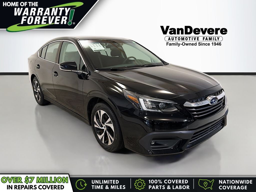 Crystal Black Silica 2022 Subaru Legacy Sedan All-Wheel Drive Continuously Variable Transmission