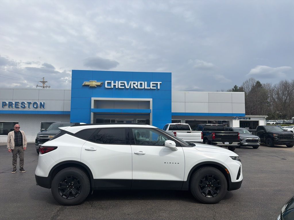 Summit White 2019 Chevrolet Blazer 2LT AWD SUV / Crossover All-Wheel Drive 9-Speed Automatic