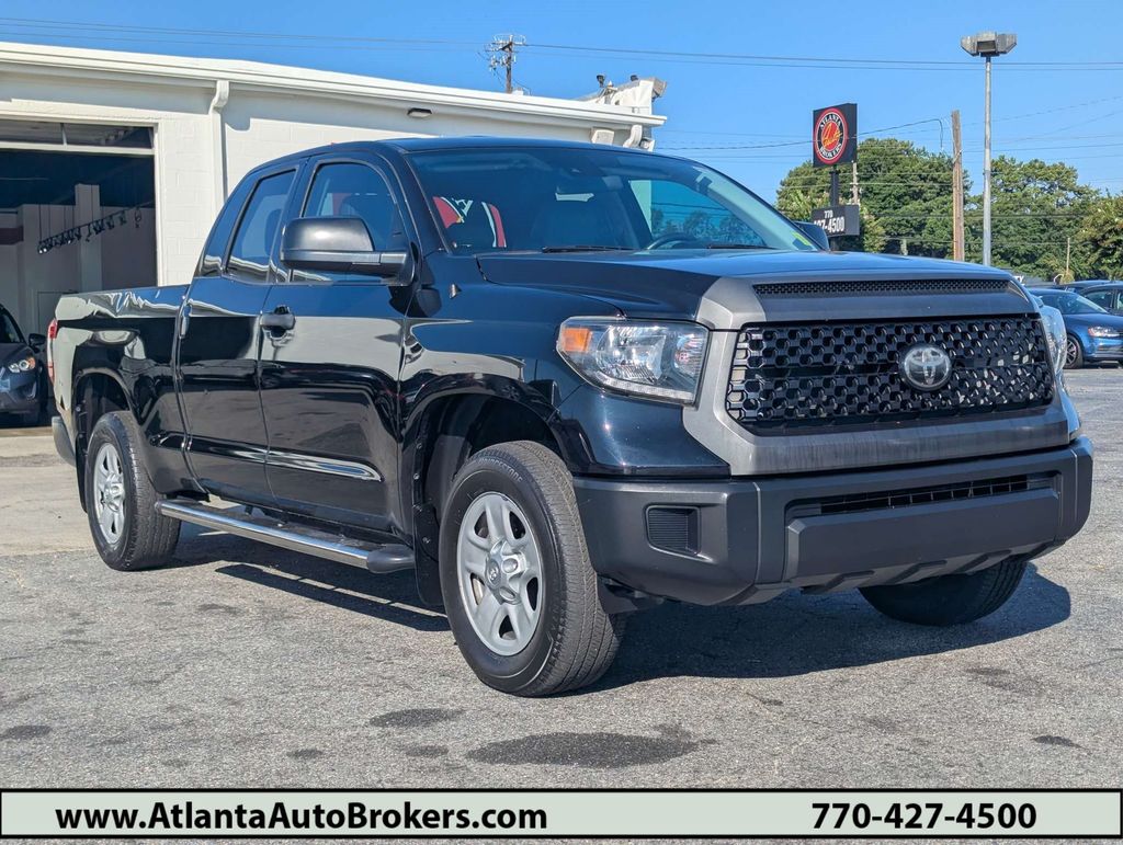 Midnight Black Metallic 2019 Toyota Tundra Pickup Truck 4X2 6-Speed Automatic Overdrive