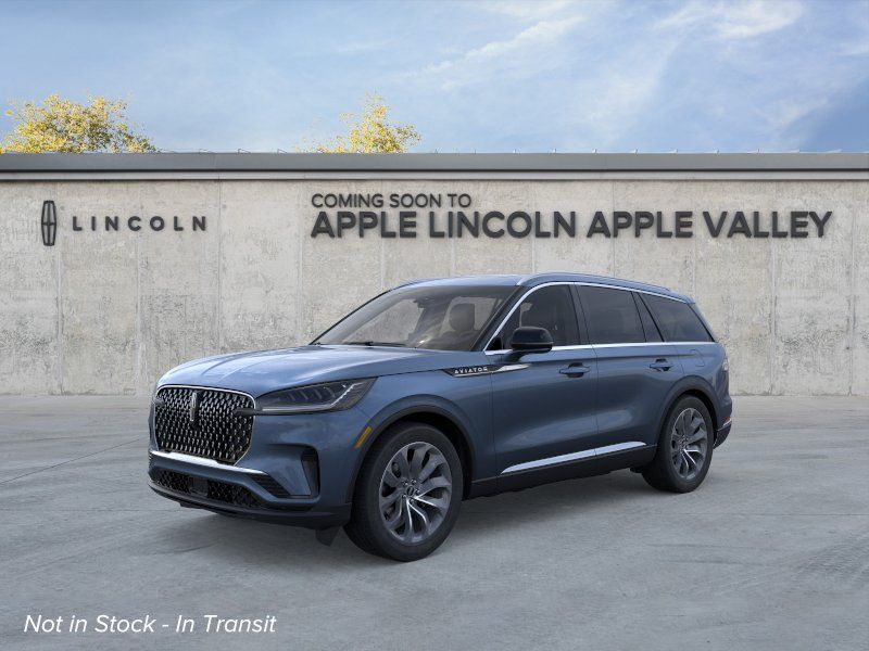 Blue Metallic 2026 Lincoln Aviator SUV / Crossover All-Wheel Drive Automatic