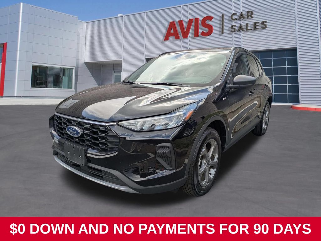 Agate Black Metallic 2025 Ford Escape SUV / Crossover All-Wheel Drive 8-Speed Automatic
